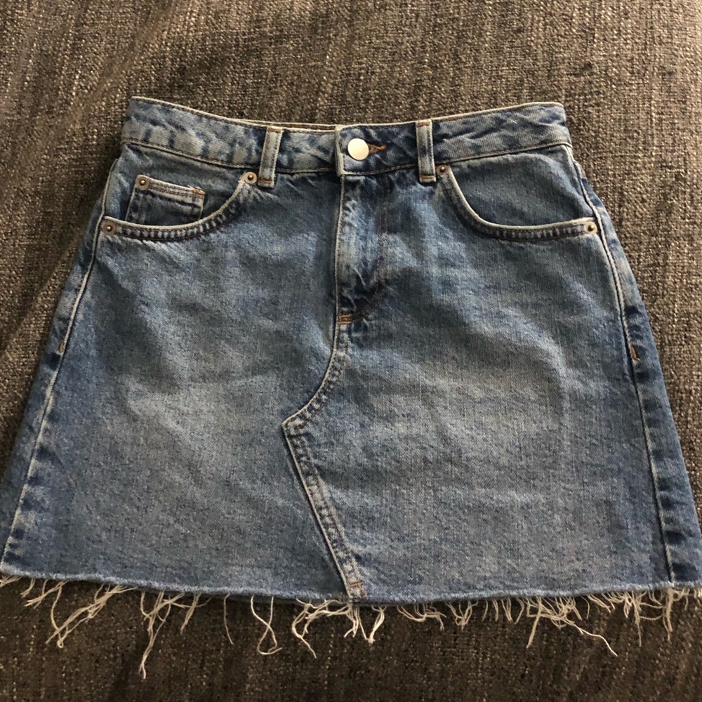 Boohoo denim skirt XS